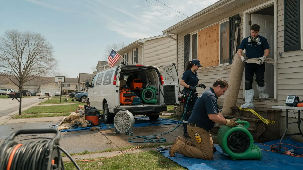 Water Damage Restoration in Lansing, OH near me